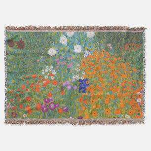 Couverture Gustav Klimt Fleur Jardin Cottage Nature