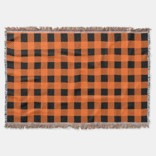 Couverture Halloween Plaid Thant Blanket