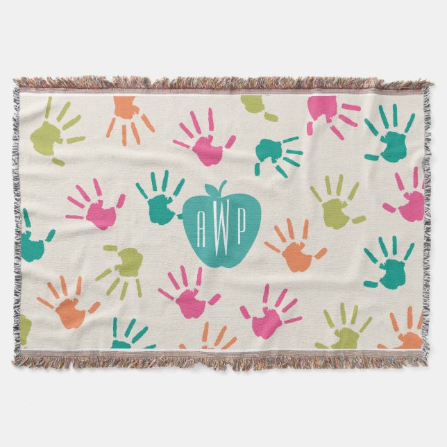 Couverture Handprints et professeur de monogramme d'Apple de (Devant)