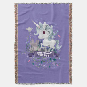 Couverture Harry Potter   Unicorne Graphique Forêt Interdite