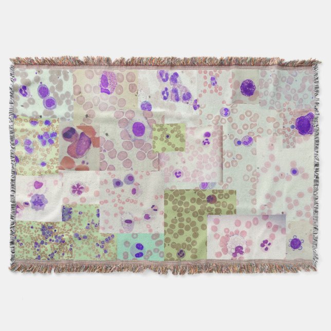Couverture Hématologie Cellule de sang rouge WBC White Scope  (Devant)