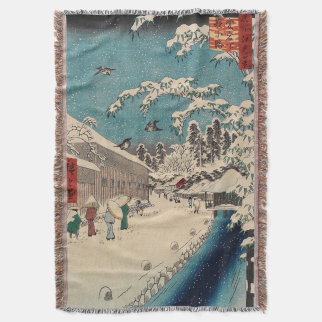 Couverture Hiroshige hiver paysage Japon pays (devant Vertical)