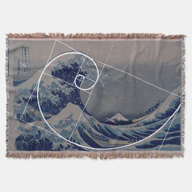 Couverture Hokusai rencontre Fibonacci, Golden Ratio (Devant)