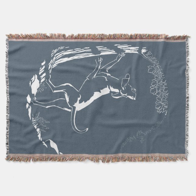 Couverture Hound Dog Blanket Chasse Chien Art Jeter Blanket (Devant)