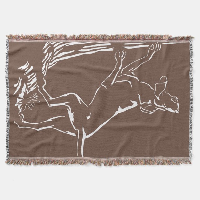 Couverture Hound Dog Blanket Chasse Chien Art Jeter Blanket (Devant)