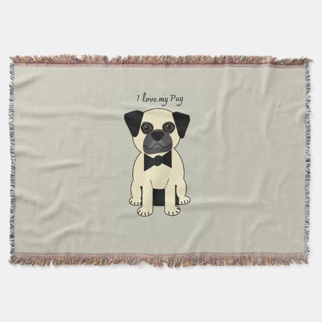 Couverture I Love My Pug (Devant)