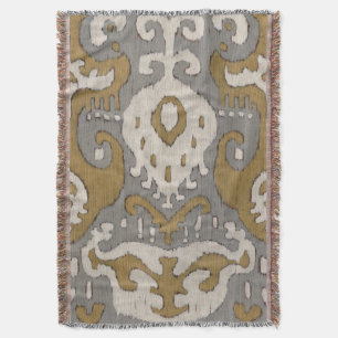 Couverture Ikat ocre II