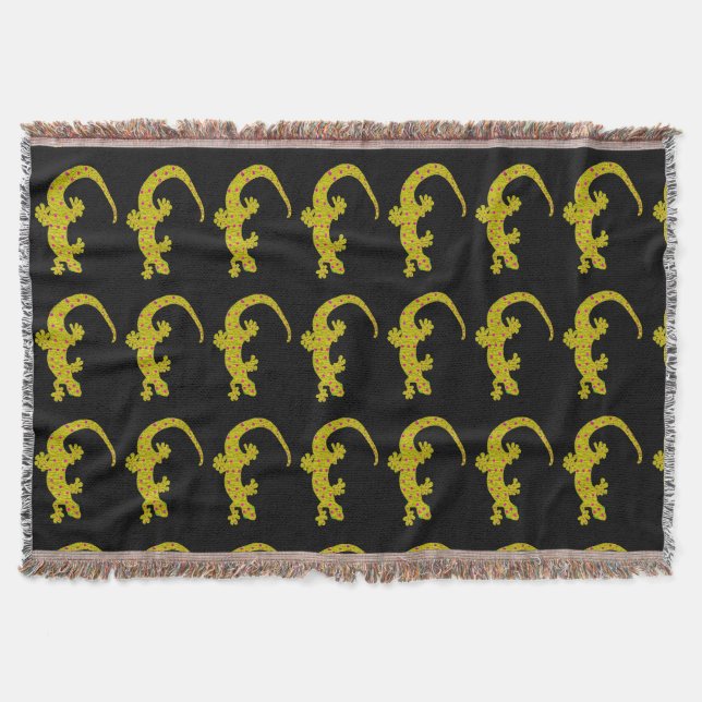 Couverture Île Gecko Lance Blanket (Devant)