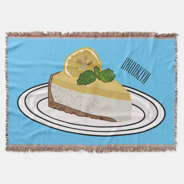 Couverture Illustration de citron cheesecake (Devant)
