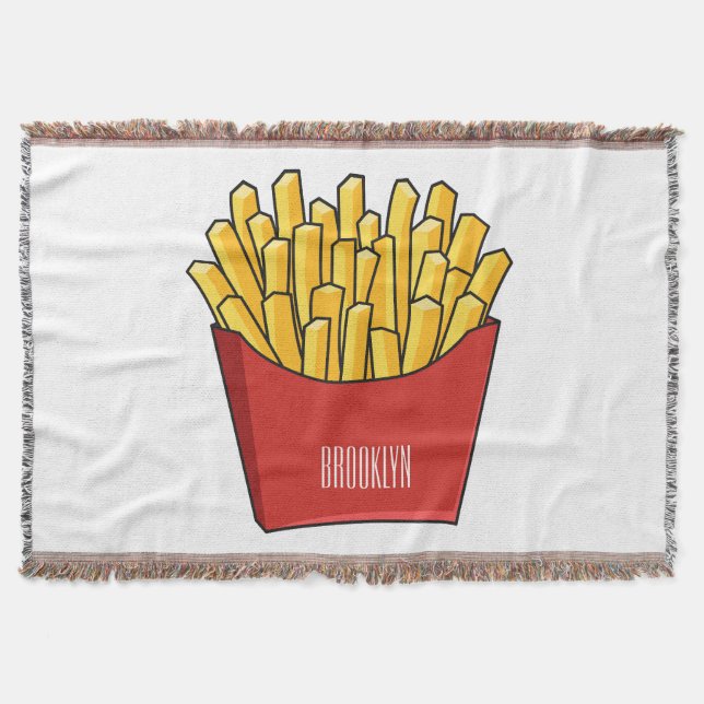 Couverture Illustration de frites (Devant)