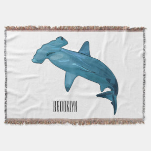 Couverture Illustration de requin marteau