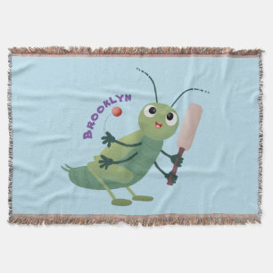 Couverture Illustration d'un insecte du cricket vert mou