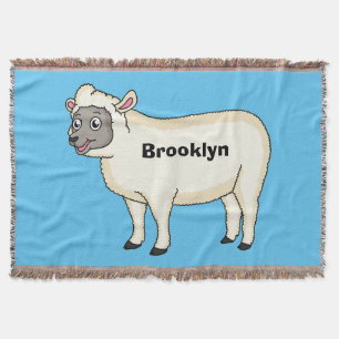 Couverture Illustration d'un mouton joyeux