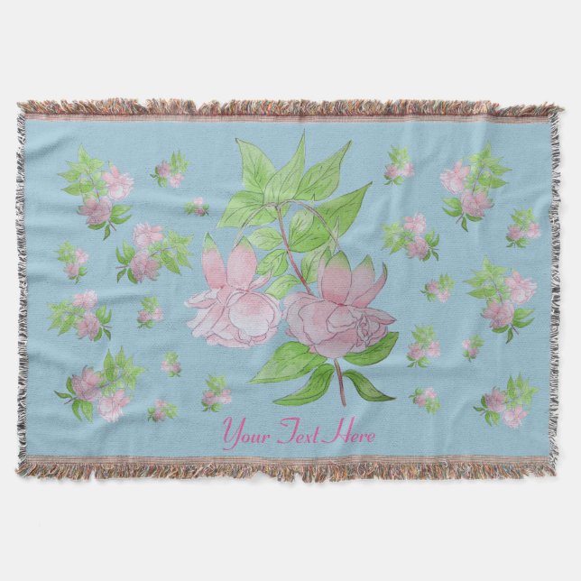 Couverture image florale de bouquets de jolies fleurs roses (Devant)