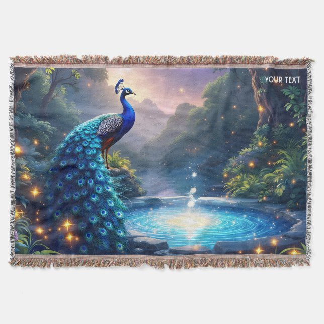 Couverture Imaginaire mignon Nuit Poudre Peacock (Devant)