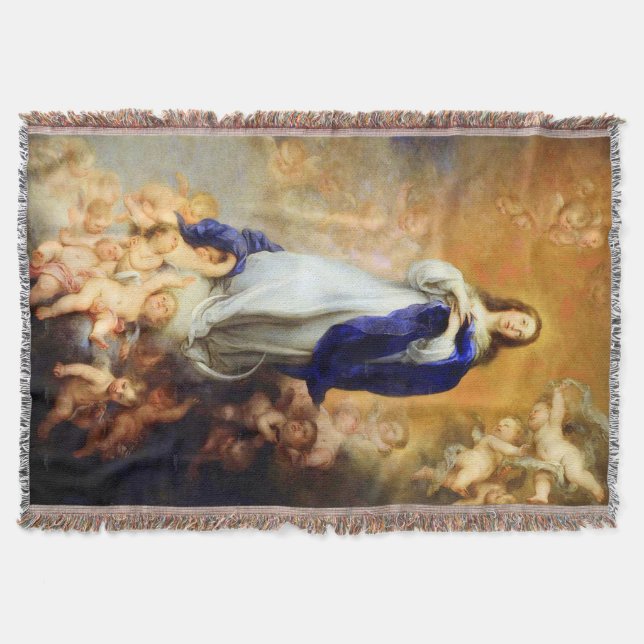 Couverture Immaculée Conception Vierge Marie Assomption 04 (Devant)