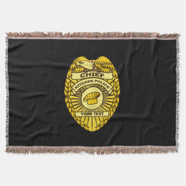 Couverture Insigne du chef de la police de cuisine (Devant)