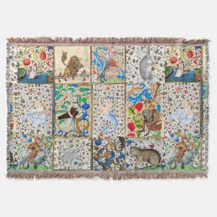 COUVERTURE INSTRUMENTS DE MUSIQUE MÉDIÉVAL BESTIAIRE