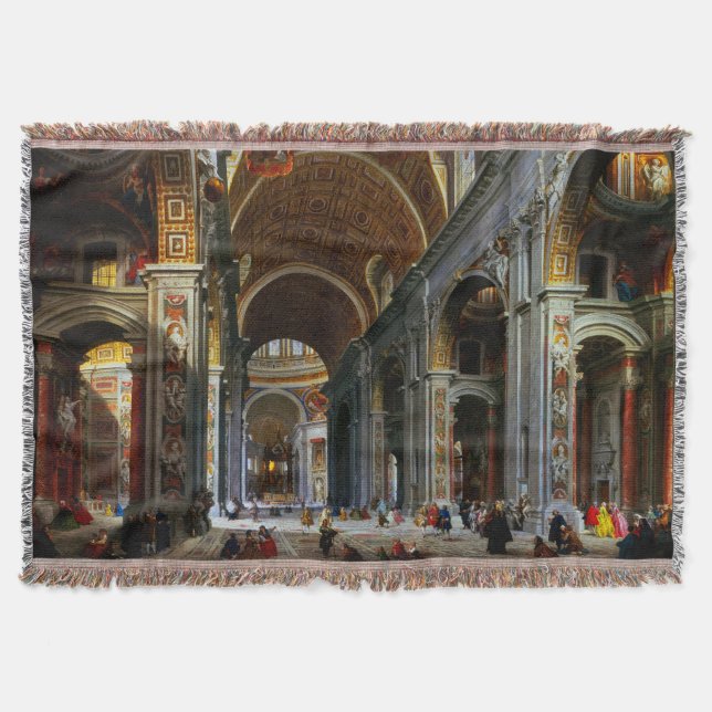 Couverture Intérieur de la basilique Saint-Pierre, Rome (Devant)