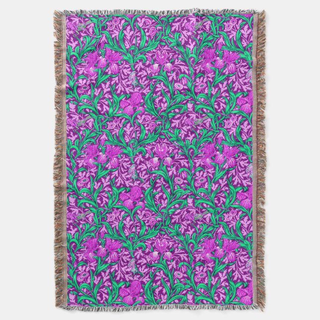 Couverture Iris William Morris, Pourpre Améthyste (devant Vertical)