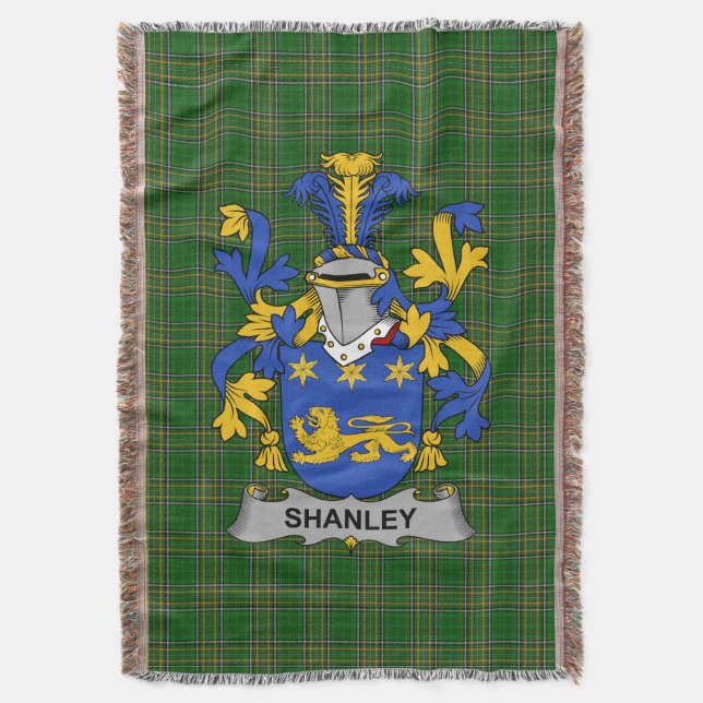 Couverture Irish Shanley ou McShanly Coat of Arms Family Cre (devant Vertical)