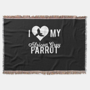 Couverture J'adore mon perroquet gris africain T