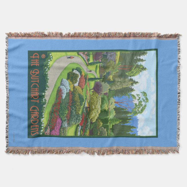 Couverture Jardins de Butchart - baie de Brentwood (Devant)
