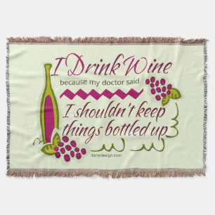 Couverture Je bois la citation drôle de vin
