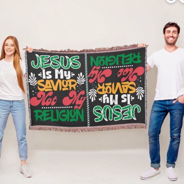 Couverture Jésus Est Mon Sauveur Et Non Ma Religion (Créateur téléchargé)