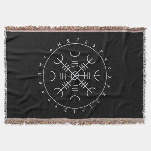 Couverture jetable en runes Aegishjalmr
