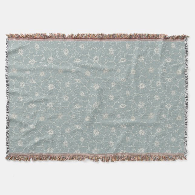 Couverture Jeter Blanche Vintage Collection Romance Fleur 9 (Devant)