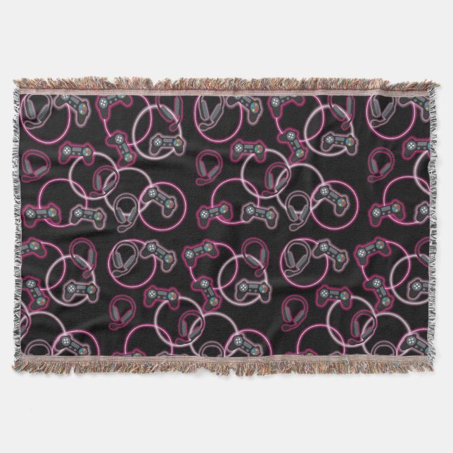 Couverture Jeu vidéo Neon Rose Girls Motif (Devant)