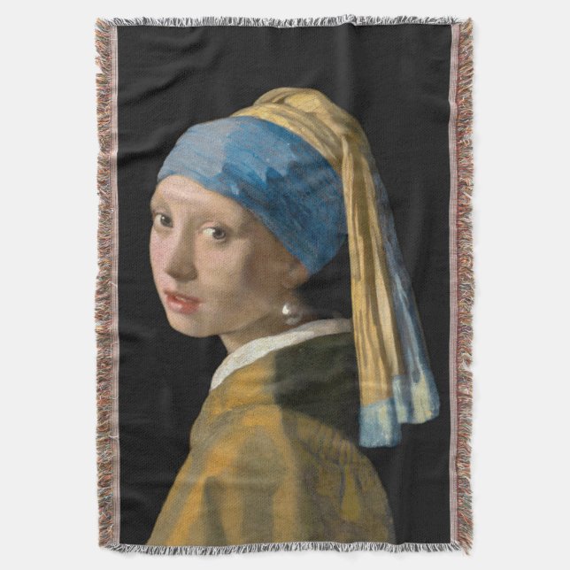 Couverture Johannes Vermeer - Fille avec une oreille perle (devant Vertical)