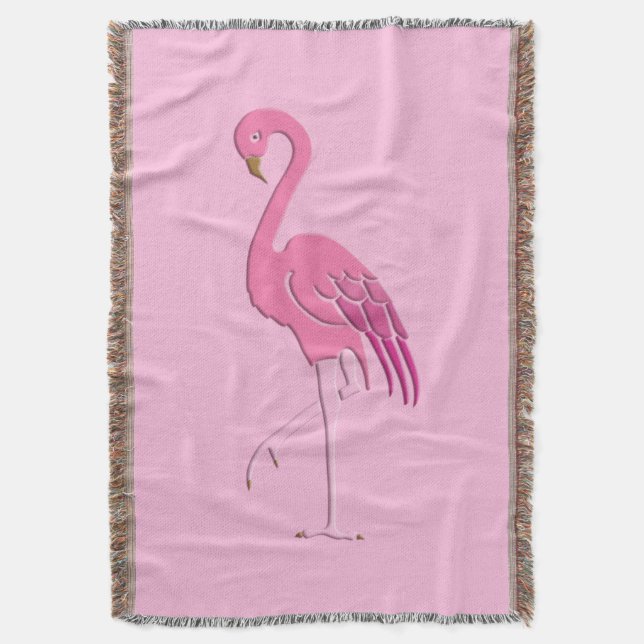 Couverture Joli flamant rose (devant Vertical)