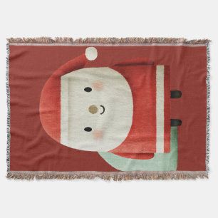 Couverture Joli Père Noël Minimaliste
