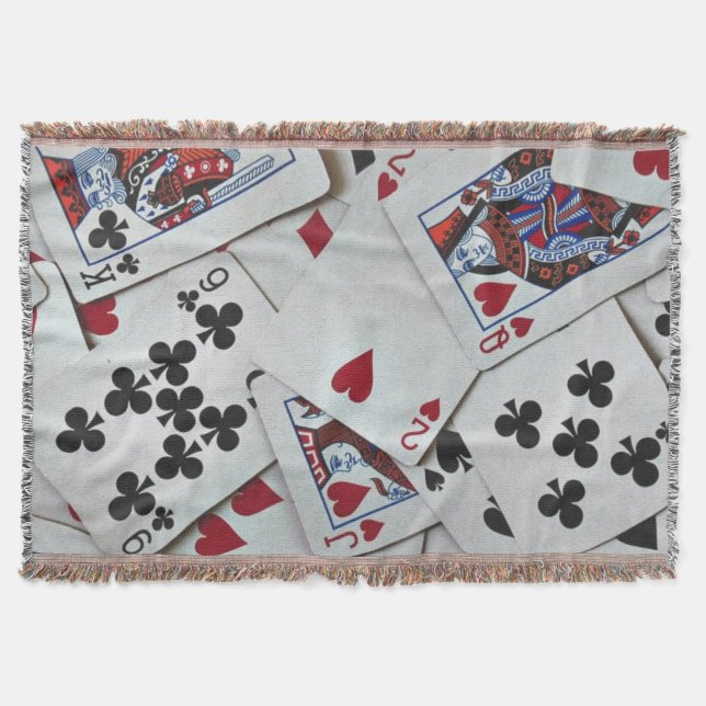 Couverture Jouer Cartes Poker Jeux Reine Roi (Devant)