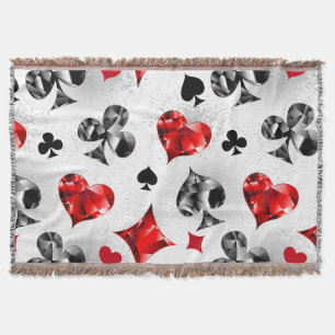 Couverture Joueur de poker Joueur de cartes de jouer costumes