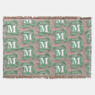 Couverture Jour de la shamrock St Patrick en dentelle de Mono