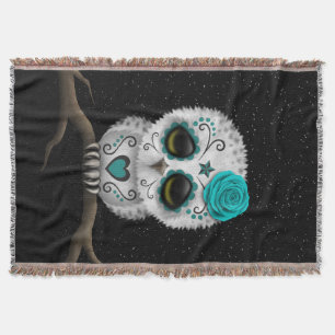 Couverture Jour turquoise mignon des étoiles mortes de hibou