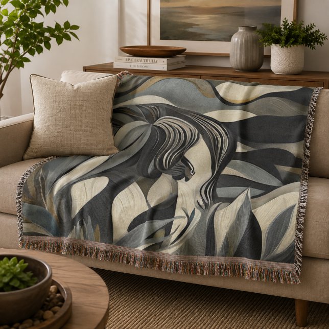 Couverture Juin Air (June Air Throw Blanket
)