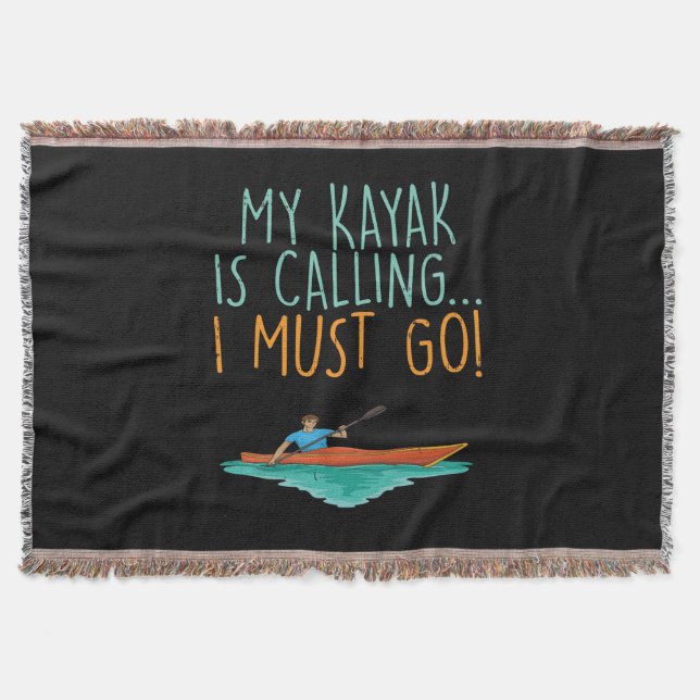 Couverture Kayaking Kayak cadeau (Devant)