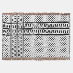 Couverture Keffiyeh symbole de la résistance palestinienne Pa