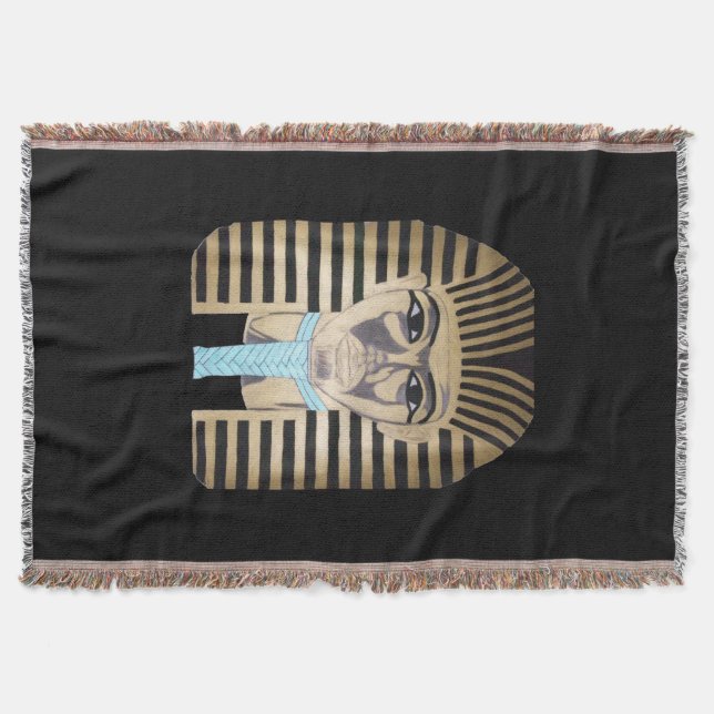 COUVERTURE KING TUT JETTE BLANKET (Devant)