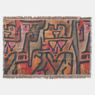 Couverture Klee Abstrait Rouge Abstrait Expressionniste Natur