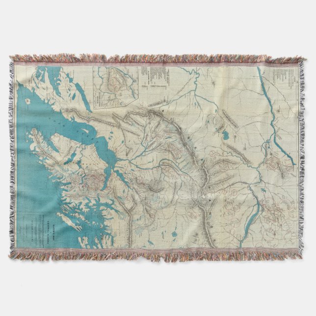 Couverture La carte de Sleem de l'Alaska central (Devant)
