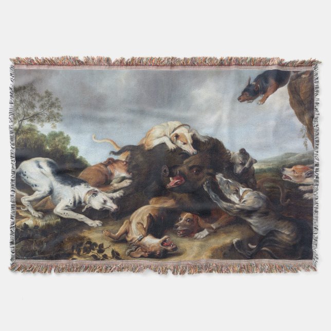 Couverture La Chasse au sanglier Frans Snyders vers 1650 (Devant)