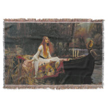 La Dame de Shalott 1888 John William Waterhouse