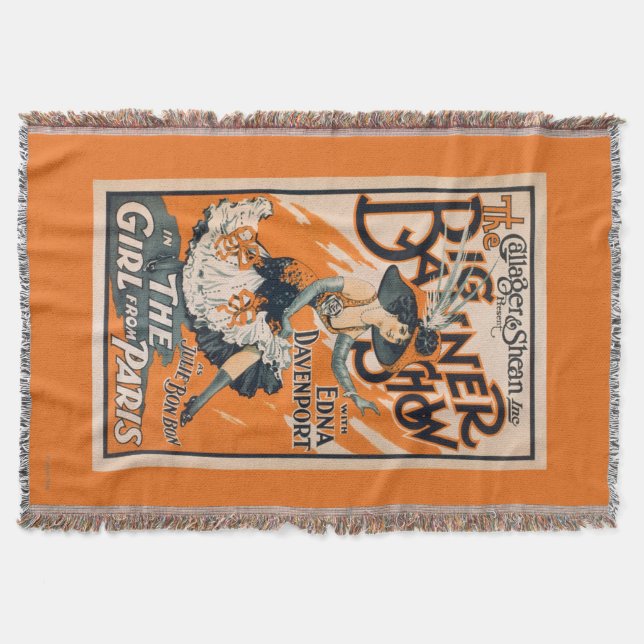 Couverture La grande exposition de bannière "la fille de (Devant)