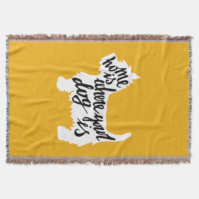 Couverture La maison est où votre chien est (Devant)