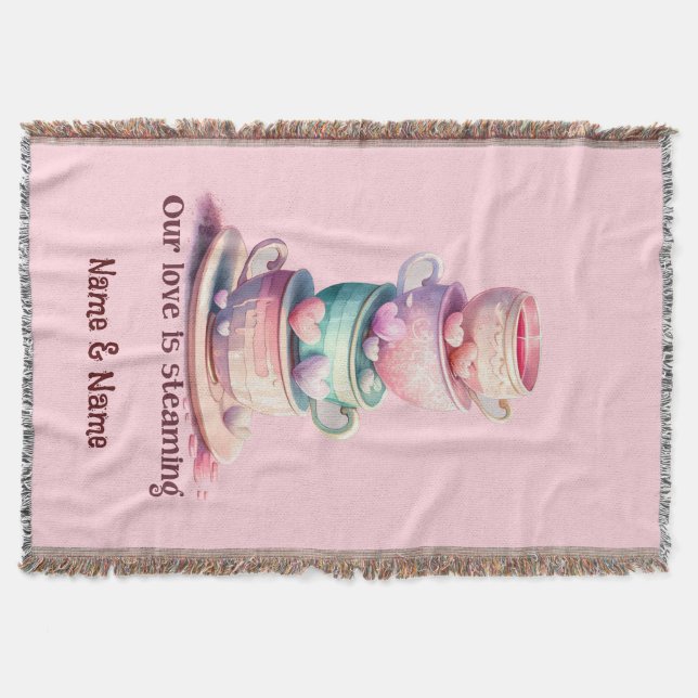 Couverture L'Amour Vapeur De Jolies Tasses De Café (Devant)